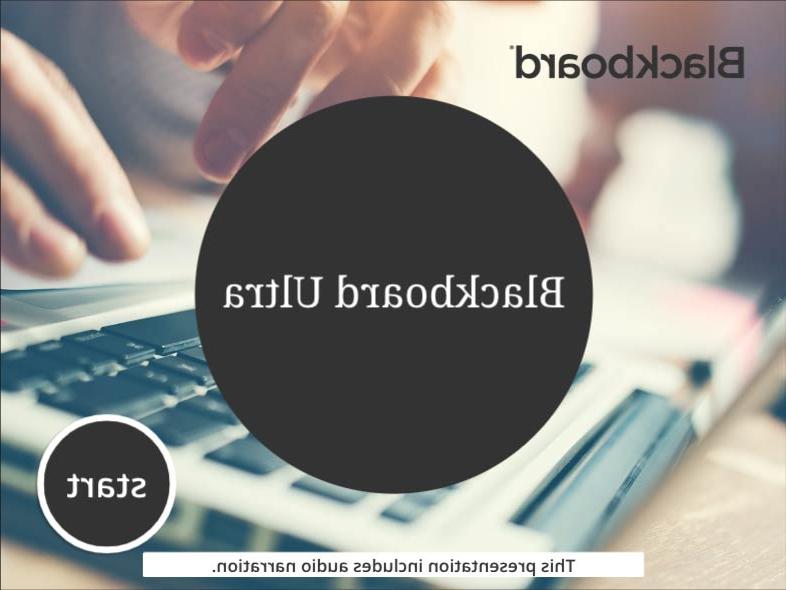 Getting started with Blackboard Ultra